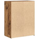 vidaXL Meuble de bureau en bois recyclé 60 x 32 x 77 5 cm - Bois d'ingénierie