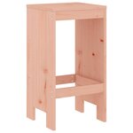 vidaXL Ensemble de bar de jardin 3 Pièces bois massif de Douglas