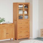 vidaXL Ensemble de meubles de rangement Marron Bois d'ingénierie