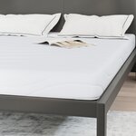 vidaXL Matelas Blanc 140 x 190 cm Mousse