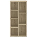 vidaXL Bibliothèque chêne sonoma 50x25x105 cm bois d'ingénierie