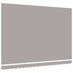 vidaXL Tissu de remplacement pour auvent pour cadre de 4 5x3 m gris clair