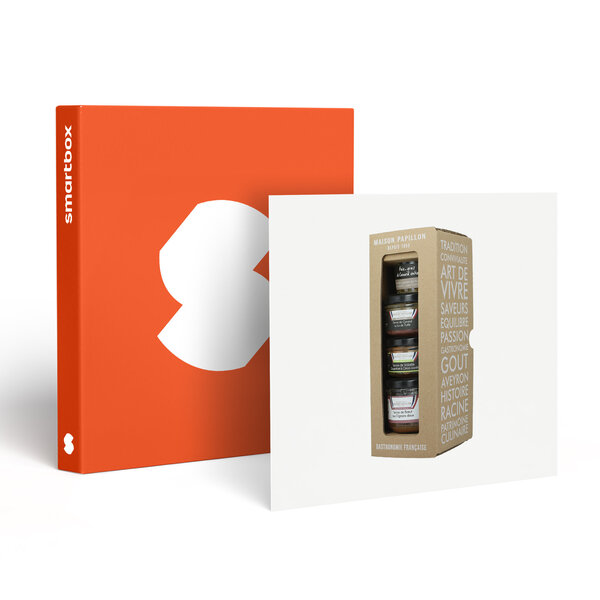 SMARTBOX - Coffret Cadeau Coffret gourmand de foie gras et terrines fabriqués en Aveyron - Gastronomie