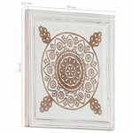 vidaXL Décor artistique 2 pc 40 x 40 x 1 5 cm Bois d’ingénierie