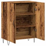 vidaXL Buffet vieux bois 69 5x34x90 cm bois d'ingénierie