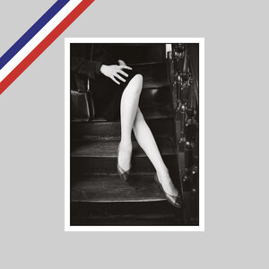 Carte peter turnley - rue marie-stuart paris  1982