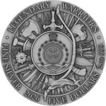 Monnaie WILLIAM WALLACE Legendary Warriors 2 Oz Argent 2$ Niue 2026
