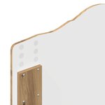 vidaXL Tête de lit Chêne artisanal 100 cm Bois d'ingénierie