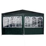 vidaXL Tente de fête Vert  Blanc 800 x 400 x 266 cm Polyester  Acier