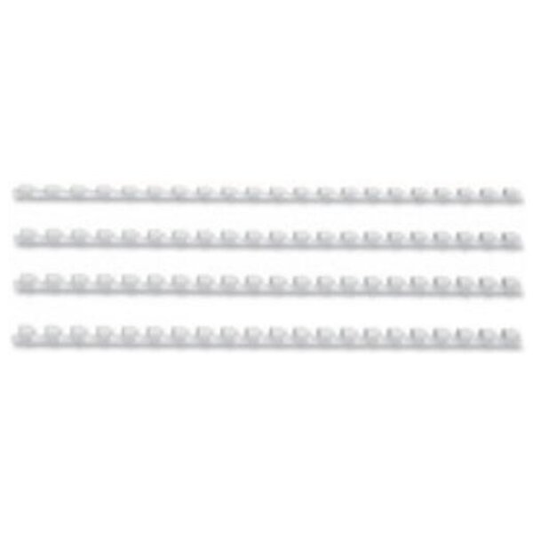 baguettes à relier plastiques, format A4, 28,0 mm, blanc Pack de 50 FELLOWES