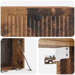 vidaXL Meuble TV mural Bois ancien 59 5 x 41 x 30 cm Bois d'ingénierie
