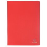 Protège-documents En Polypropylène 5/10e Opak Pochettes Cristal 200 Vues - A4 - Rouge - X 8 - Exacompta