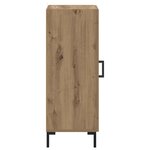 vidaXL Buffet Olden Chêne artisanal 34 5 x 34 x 90 cm