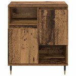 vidaXL Buffets 3 Pièces Bois ancien 180 x 35 x 70 cm Bois d'ingénierie