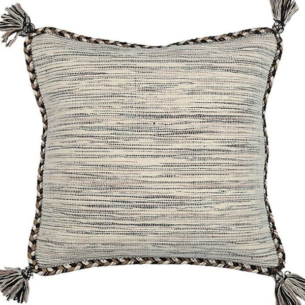 Coussin Sahara - 45 x 45 cm - Blanc