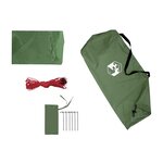 vidaXL Bâche de camping vert 420x440 cm imperméable