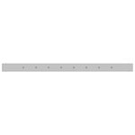vidaXL Cadres d'établi réglables 2 Pièces Métal 85x(69-95 5) cm Gris