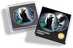 Pièce de monnaie en Argent 1 Dollar g 31.1 (1 oz) Millésime 2025 Queens of Darkness MALEFICENT FOREST