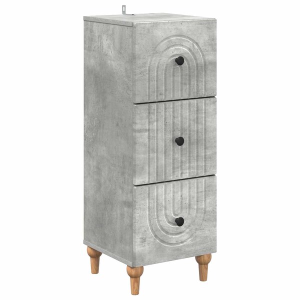 vidaXL Armoire à tiroirs 33 x 34 5 x 90 cm Bois d'ingénierie