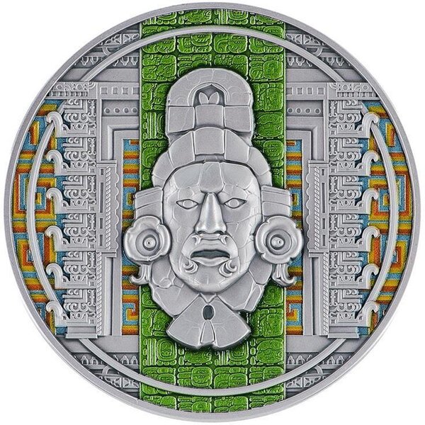 Pièce de monnaie en Argent 2000 Francs g 62.2 (2 oz) Millésime 2025 7 Groundbreaking Ancient Civilizations MAIA (PRÉCOMMANDE)