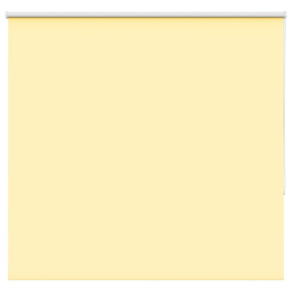 vidaXL Store enrouleur occultant jaune largeur du tissu 156 6 cm