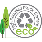Perforateur Éco de Taille Moyenne 100% ABS recyclé 20 feuilles RAPESCO
