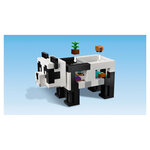 Set LEGO® Minecraft™ 21245 - Le Refuge Panda Amusant et Interactif