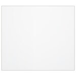 vidaXL Protecteur de table mat 100x90 cm 1 6 mm PVC