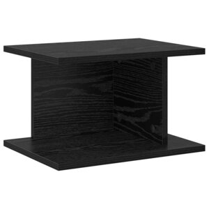 vidaXL Table de chevet Chêne noir 40 x 30 x 25 cm Bois d'ingénierie