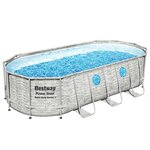 Bestway Ensemble de piscine Power Steel Swim Vista 549x274x122 cm