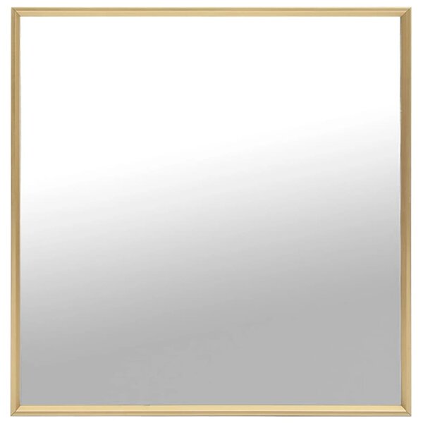 vidaXL Miroir Doré 50x50 cm