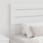 vidaXL Tête de lit Blanc 75 cm Bois d'ingénierie