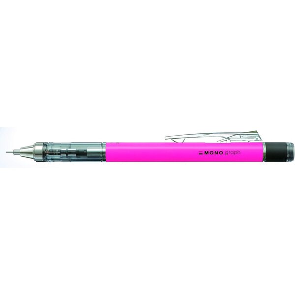 Porte-mines 'MONO graph'  0 7 mm  rose fluo TOMBOW