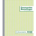 Manifold Commandes 21x18cm 50 Feuillets Double Autocopiant Billingue - Blanc - X 10 - Exacompta