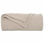 vidaXL Couvertures à jeter 24 Pièces Beige 170 x 130 cm Toison