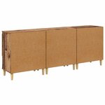 vidaXL Buffets 3 Pièces Bois Ancien 60 x 35 x 70 cm Bois d'ingénierie