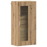 vidaXL Ensemble meuble TV FLORIN Chêne artisanal Bois d'ingénierie