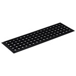 vidaXL Marches d'escalier 5 Pièces 25x75 cm caoutchouc