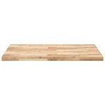 vidaXL Dessus de bureau non traité 100x80x4 cm bois d'acacia massif