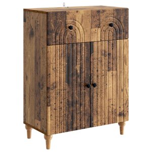 vidaXL Buffet Bois ancien 66 x 34 5 x 90 cm Bois d'ingénierie