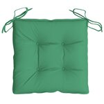 vidaXL Coussins de palette lot de 2 vert 50x50x7 cm tissu oxford