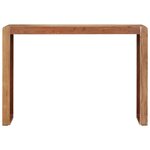 vidaXL Table console 110x30x76 cm bois massif d'acacia