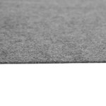 vidaXL Bâche de piscine gris clair 420x220 cm géotextile polyester