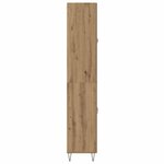 vidaXL Haut Armoire Chêne artisanal 69 5 x 34 x 180 cm