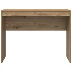 vidaXL Bureau chêne artisanal 100 x 40 x 76 cm Bois d'ingénierie