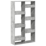 vidaXL Cloison de séparation gris béton 100x33x175cm bois d'ingénierie
