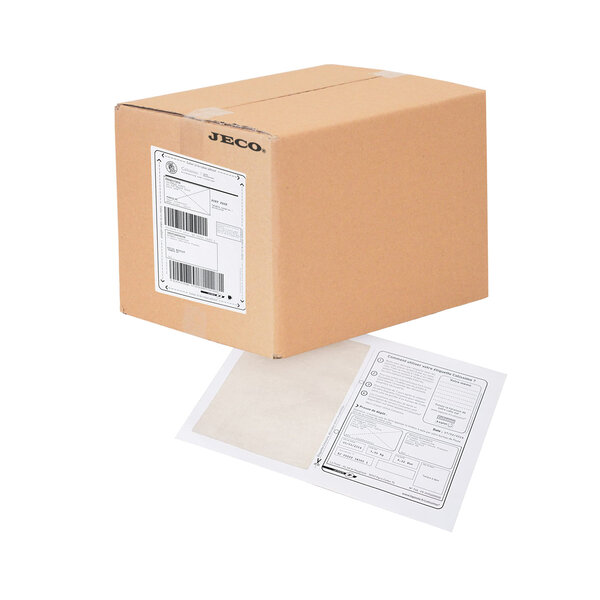 Lot de 250 feuilles A4 avec étiquette autocollante Colissimo intégrée 150 x 100 mm souche détachable prédécoupée micro perforations