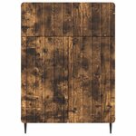 vidaXL Buffet Chêne fumé 66 x 34 5 x 92 cm Bois d'ingénierie