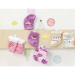Zapf Creation 700860 - BABY Annabell Paire de chaussettes pour poupée de 43cm