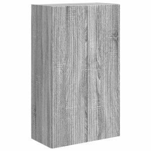 vidaXL Meuble TV mural Montage mural Gris Sonoma 59 5 x 31 x 100 cm